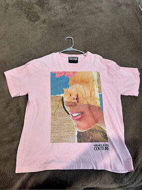Versace Jeans Couture Tees - Short Sleeve Pink Blue
